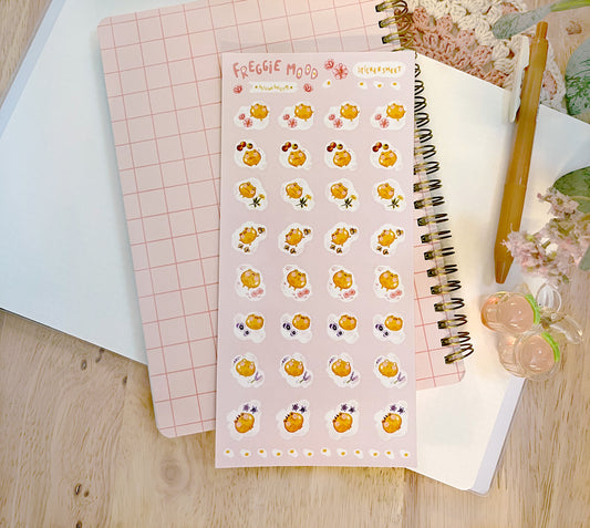 FREGGIE MOOD STICKERSHEET