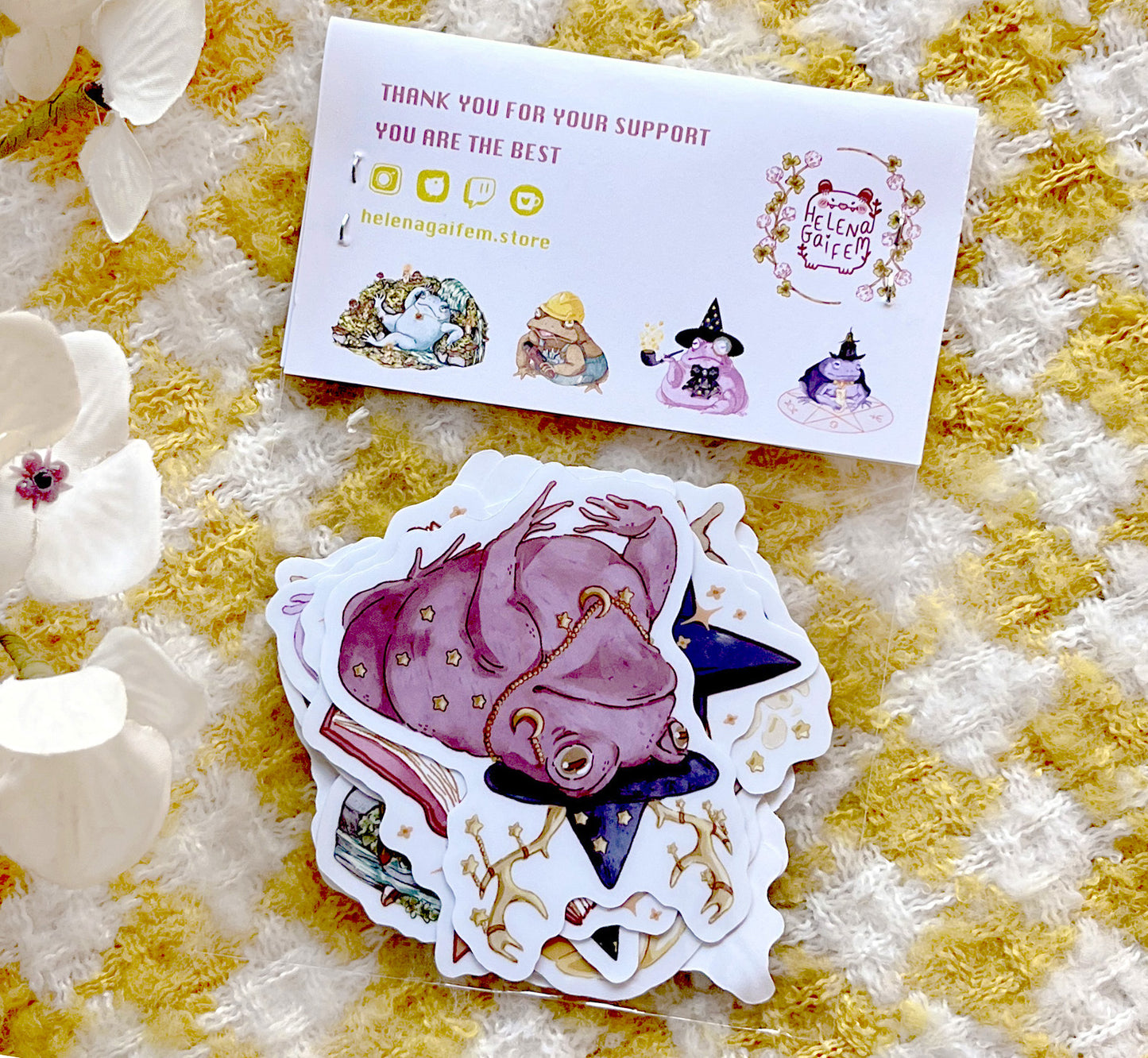 FROGUSSY STICKER PACK