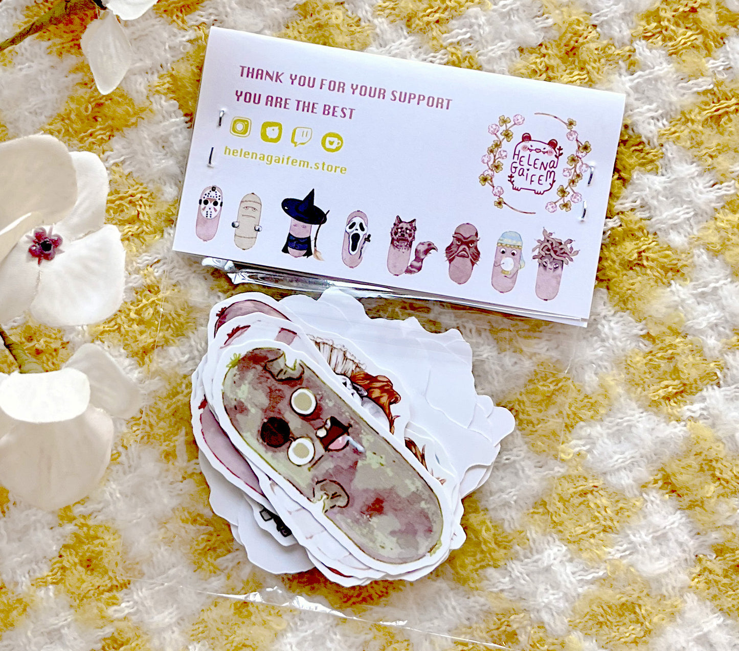 HALLOWEENIES STICKER PACK