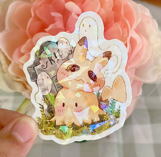 MIMIKYU GHOST STICKER