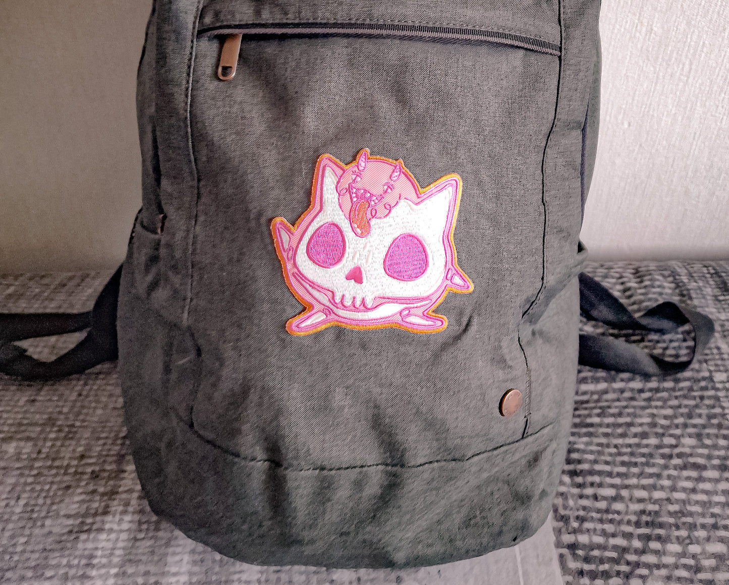 GLOW IN THE DARK SKELLY JIGGLYPUFF PATCH