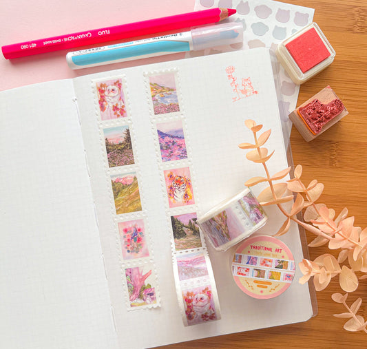 TRADITIONAL ART STAMP WASHITAPE