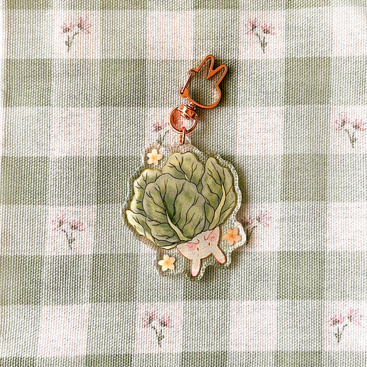 CABBAGE BUNS KEYCHAIN