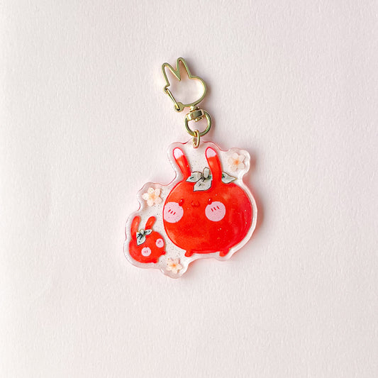 TOMATO BUNS KEYCHAIN