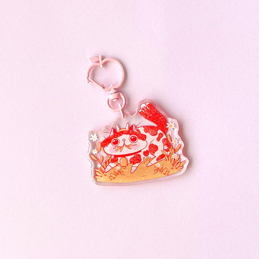 USHI MOO KEYCHAIN