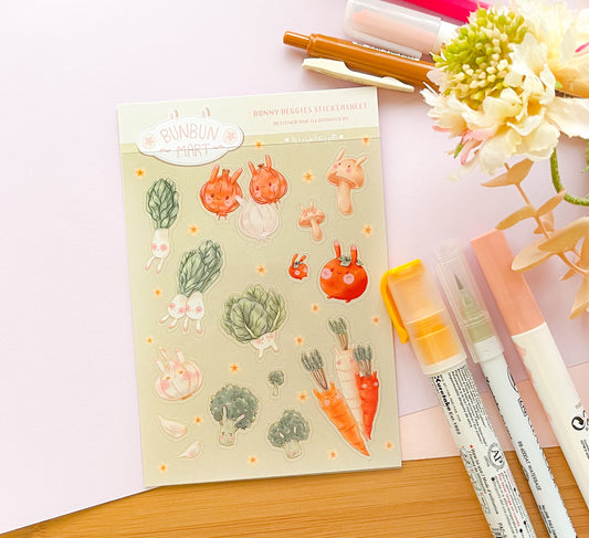 BUNBUN MART STICKERSHEET