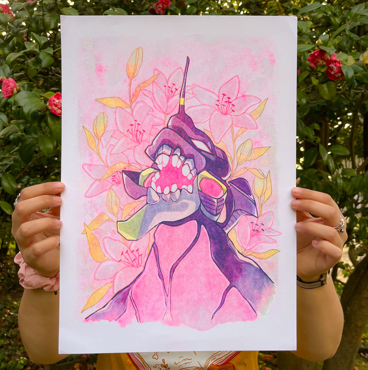 EVA 01 BERSERK | RISO PRINT