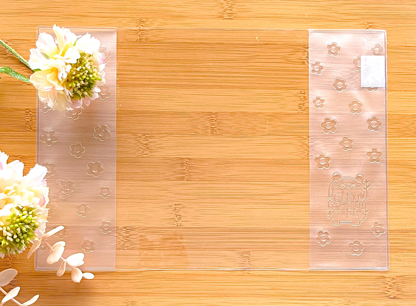 CLEAR NOTEBOOK COVER