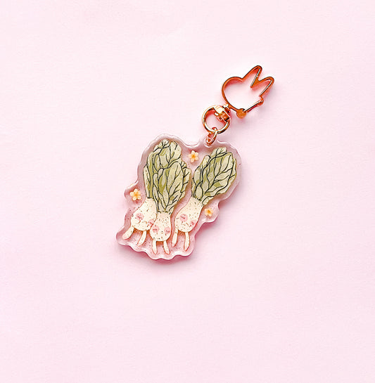 BOKCHOI BUNS KEYCHAIN