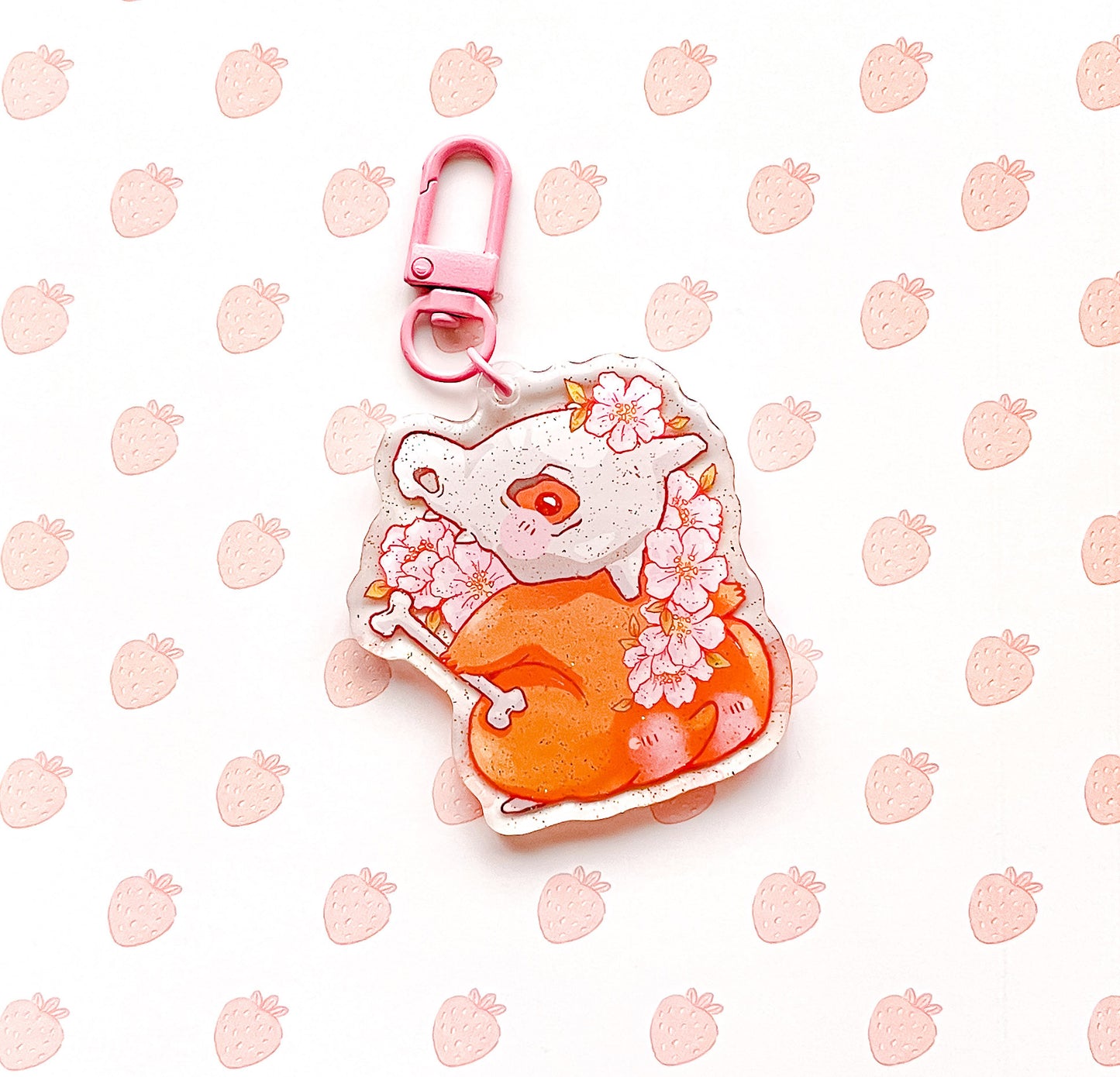 DUMPY CUBONE KEYCHAIN
