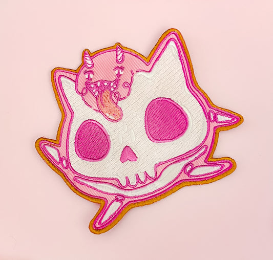 GLOW IN THE DARK SKELLY JIGGLYPUFF PATCH