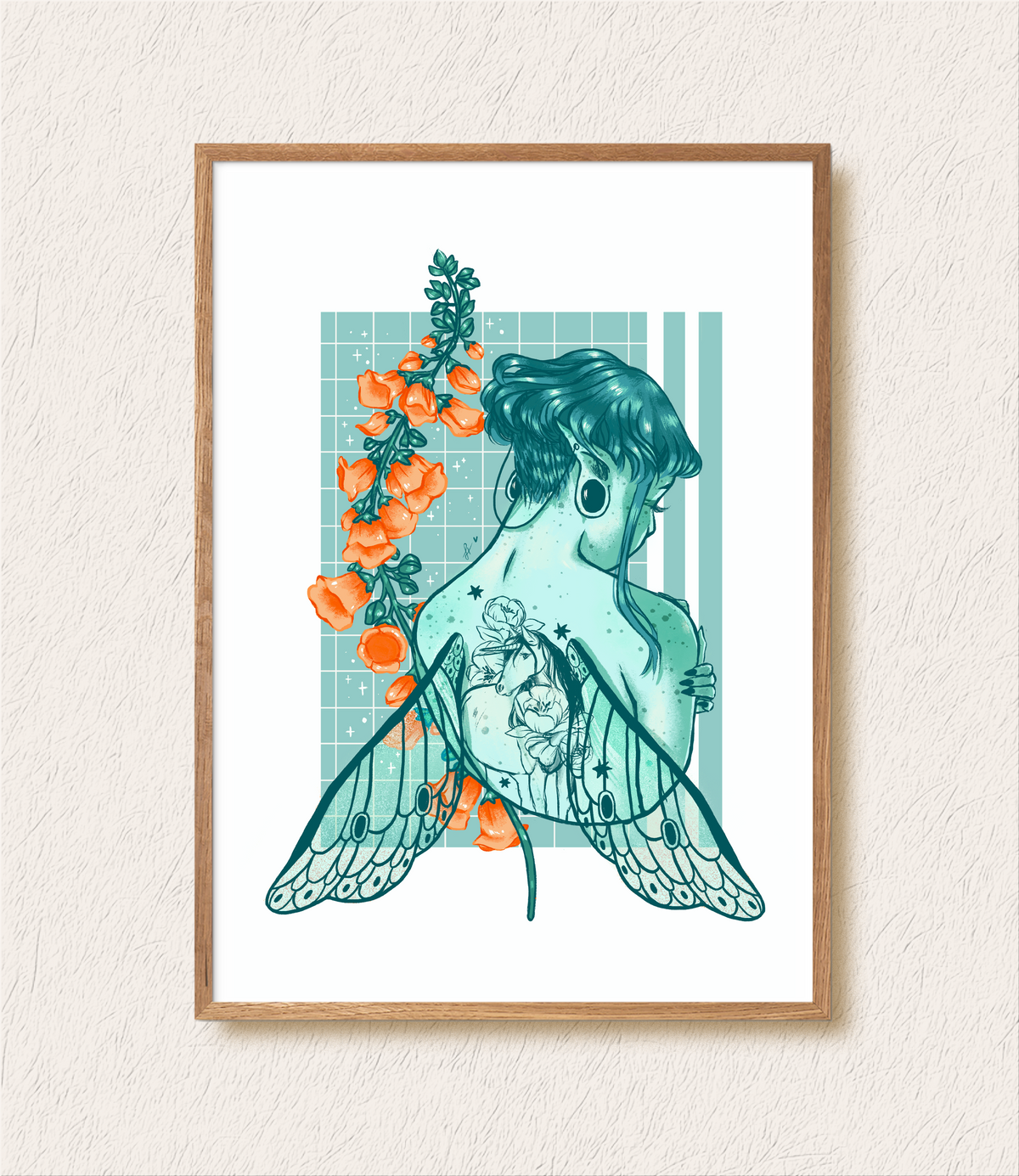 MONOCHROME FAIRY | PRINT