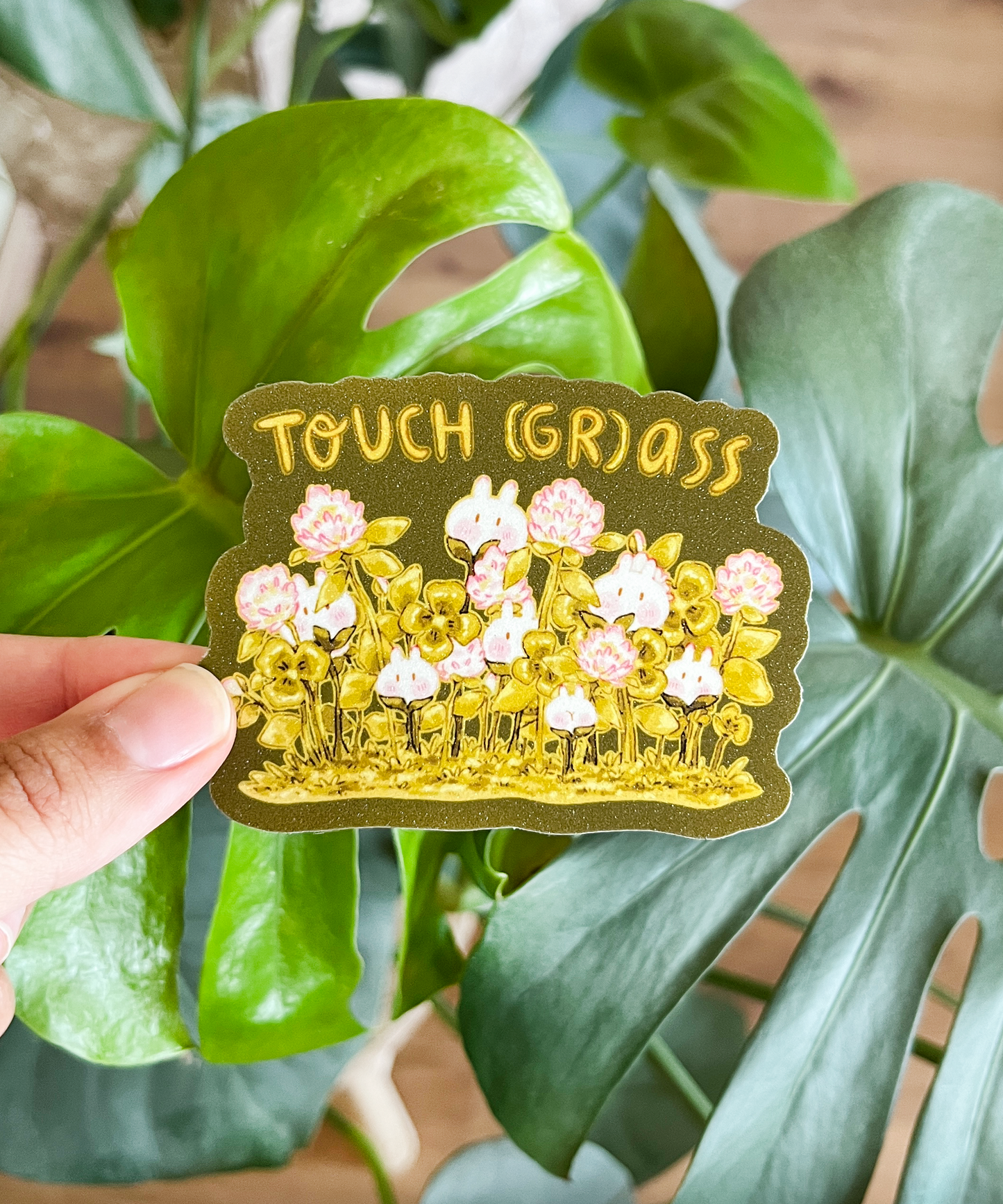 TOUCH (GRA)ASS STICKER