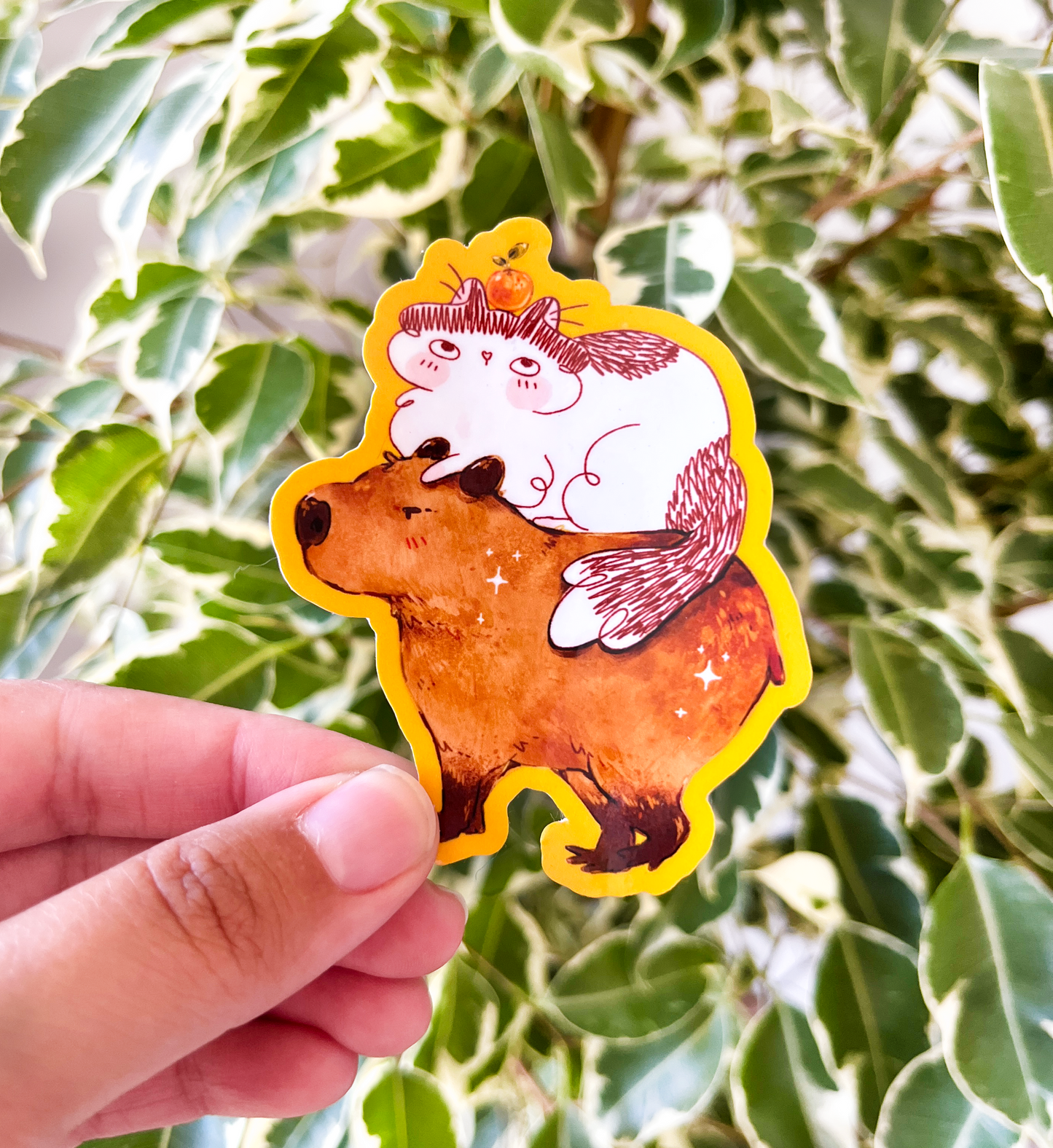 USHI CAPIBARA STICKER