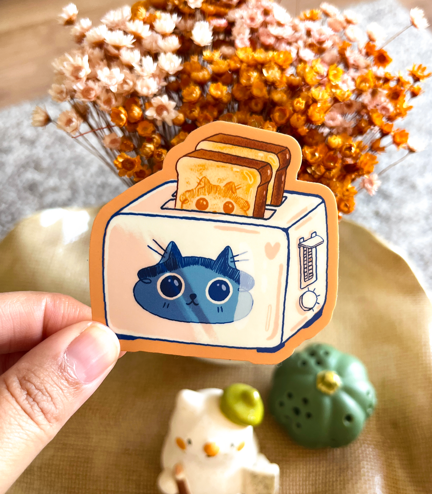 USHI TOASTER STICKER