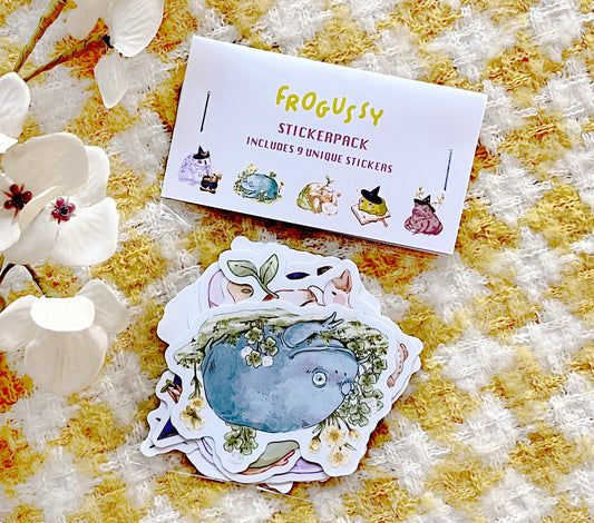 FROGUSSY STICKER PACK