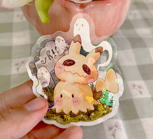 MIMIKYU GHOST STICKER