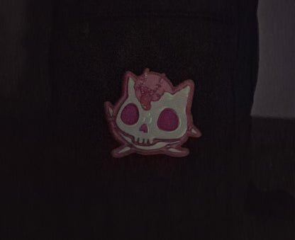 GLOW IN THE DARK SKELLY JIGGLYPUFF PATCH