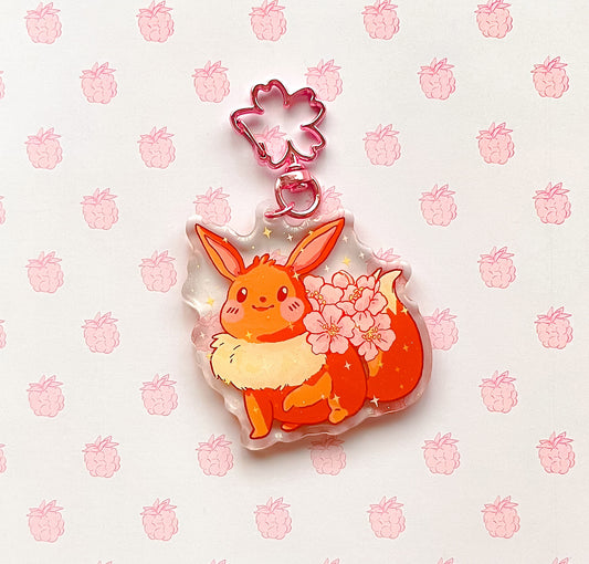 EEVEE SAKURA KEYCHAIN