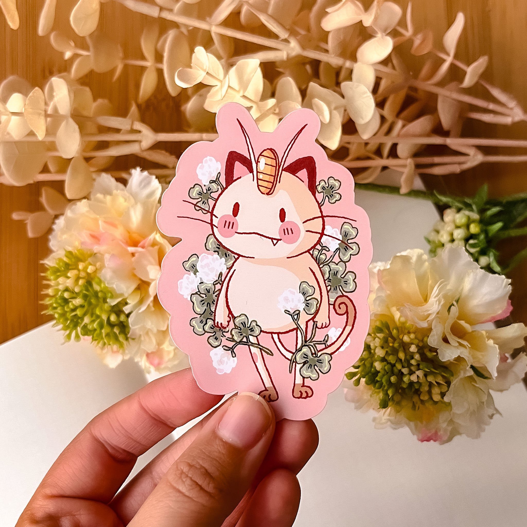 MEOWTH STICKER – helenagaifem