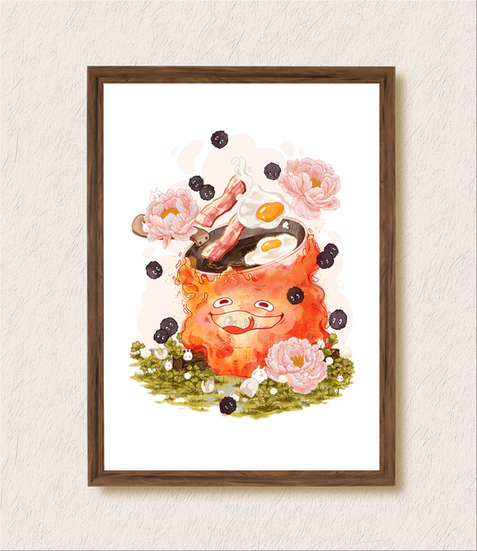 CALCIFER BREAKFAST | PRINT
