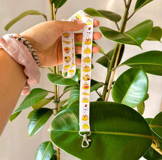 SILLY FROGS LANYARD