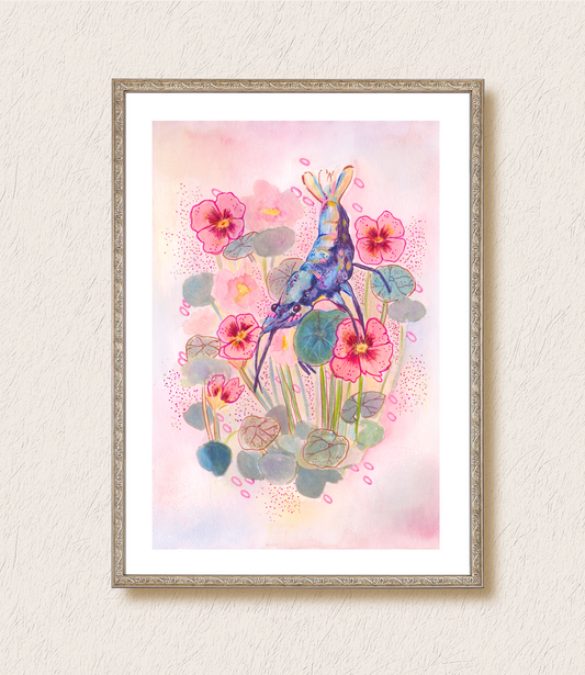 BLUE SHRIMP | PRINT