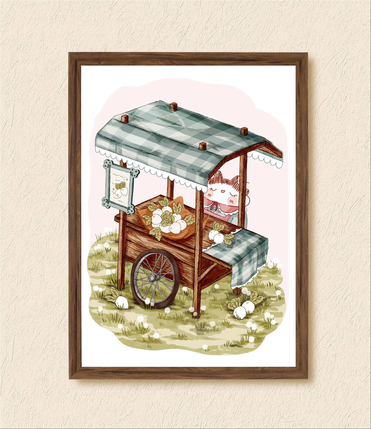 USHI TURNIP SELLER | PRINT