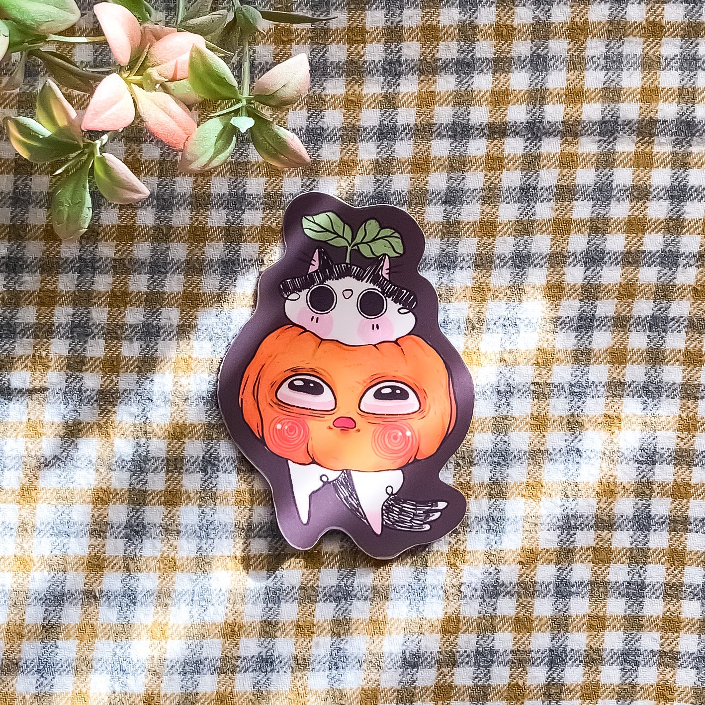 PUMPKIN USHI STICKER